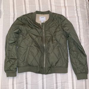 Old Navy Quilted Bomber Jacket